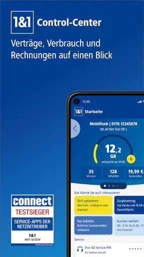 1&1 Control-Center screenshot 1