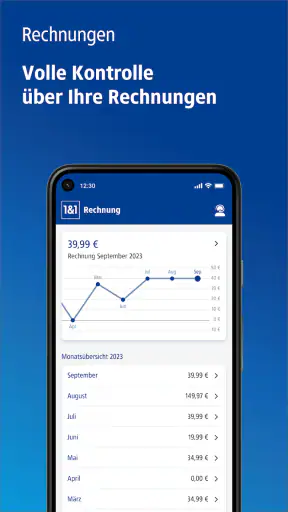 1&1 Control-Center screenshot 5