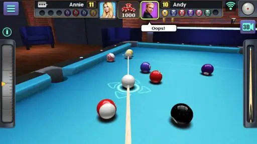 3D Billiard screenshot 7