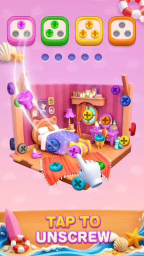 3D Screw Out: Bolt Sort Master screenshot 4