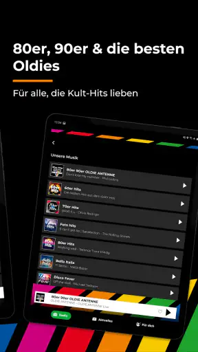 80er 90er OLDIE ANTENNE screenshot 9