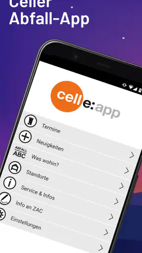 Abfall-App Celle screenshot 1