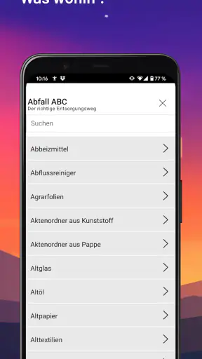 Abfall-App Celle screenshot 4