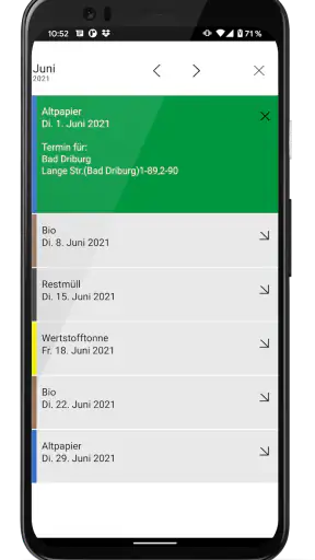 Abfall-App Kreis Höxter screenshot 2