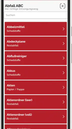 AbfallApp Landkreis Aurich screenshot 5