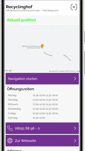 Abfallapp MKK screenshot 4