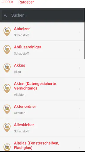 abfallApp Oberhausen screenshot 4