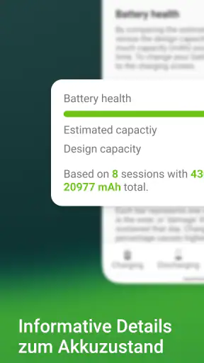 AccuBattery - Akku & Batterie screenshot 1