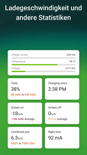 AccuBattery - Akku & Batterie screenshot 4