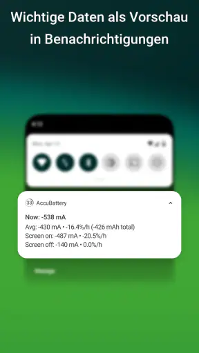 AccuBattery - Akku & Batterie screenshot 5