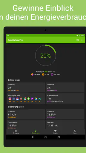 AccuBattery - Akku & Batterie screenshot 7
