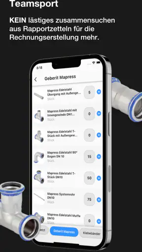 Achim App Arbeitszeiterfassung screenshot 8