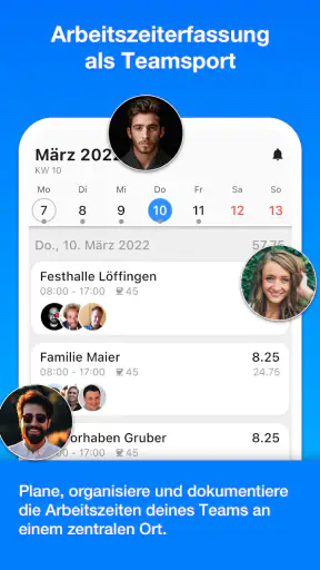 Achim App Arbeitszeiterfassung screenshot 9