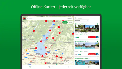 ACSI Camping EU: Campingplätze screenshot 11