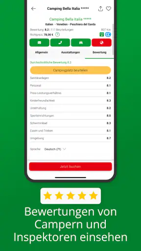 ACSI Camping EU: Campingplätze screenshot 4