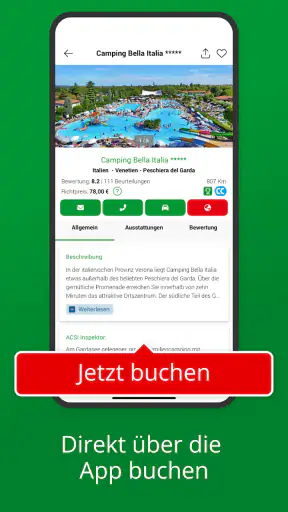 ACSI Camping EU: Campingplätze screenshot 6