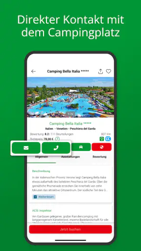 ACSI Camping EU: Campingplätze screenshot 7