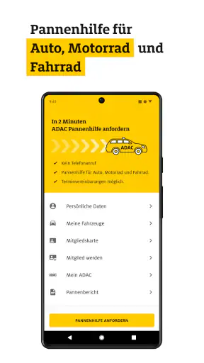 ADAC Pannenhilfe screenshot 2