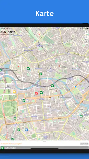 AED-Karte - Defibrillatoren screenshot 6
