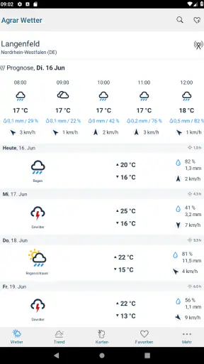 Agrar Wetter screenshot 7