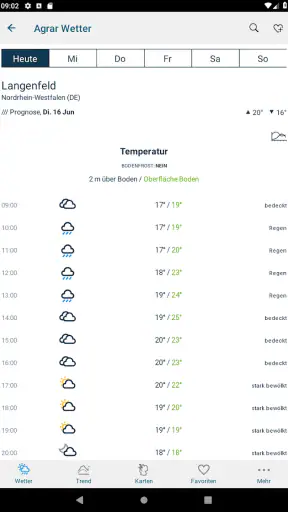 Agrar Wetter screenshot 8