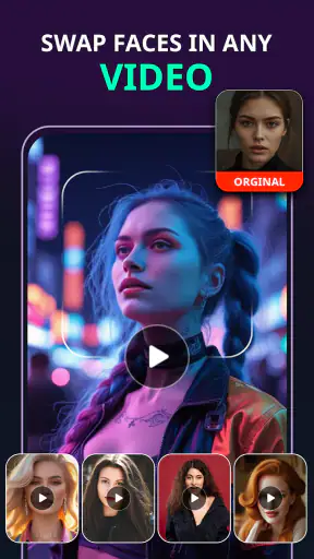 AI gesichtstausch-deepfake app screenshot 3