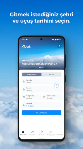 AJet - Ucuz Uçak Bileti screenshot 1