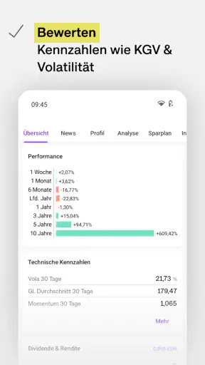 Aktienkurse im Blick - onvista screenshot 12