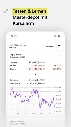 Aktienkurse im Blick - onvista screenshot 7