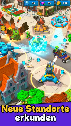Aliens vs Zombies: Invasion screenshot 2