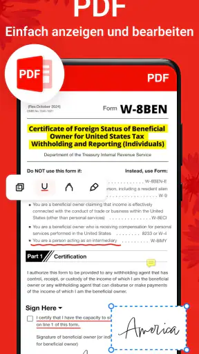 Alle Dokumente Leser: PDF, XLS screenshot 2