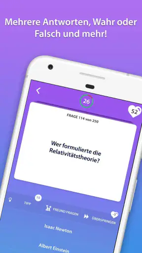 Allgemeinwissen Quiz screenshot 3