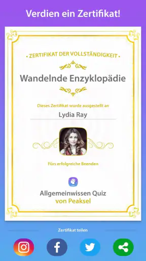 Allgemeinwissen Quiz screenshot 5