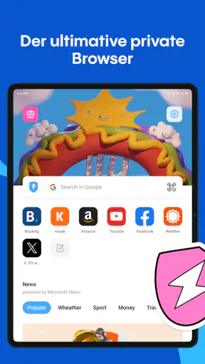Aloha Browser (Beta) screenshot 8