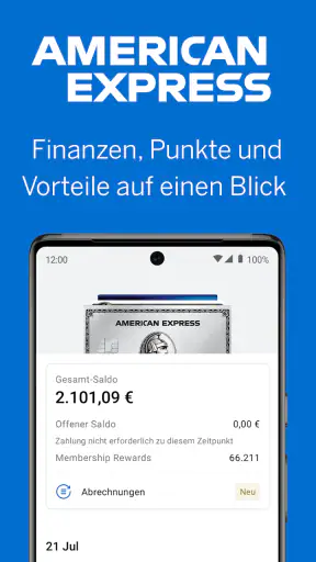 Amex Deutschland screenshot 1