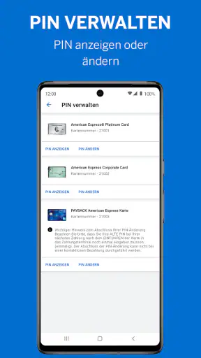 Amex Deutschland screenshot 3