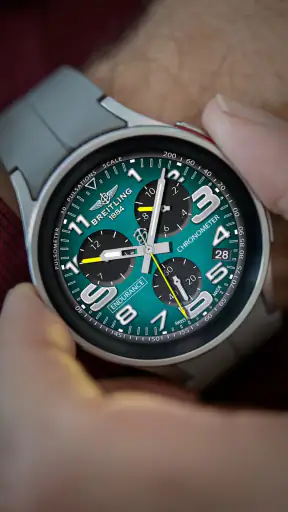Analog Breitling Watch face screenshot 10