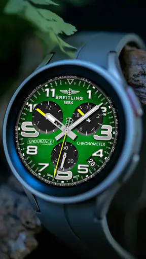 Analog Breitling Watch face screenshot 9