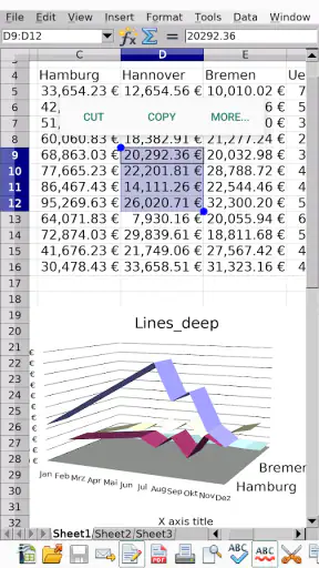 AndrOpen Office screenshot 2