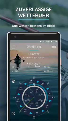 Angelwetter: Beißindex & Wind screenshot 4