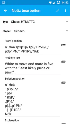 AnkiDroid Karteikarten screenshot 7