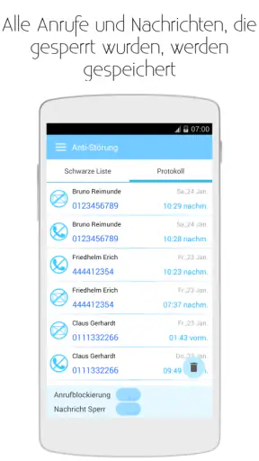 Spamanrufe und SMS blockieren screenshot 2