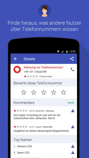 Anruferkennung | Clever Dialer screenshot 6