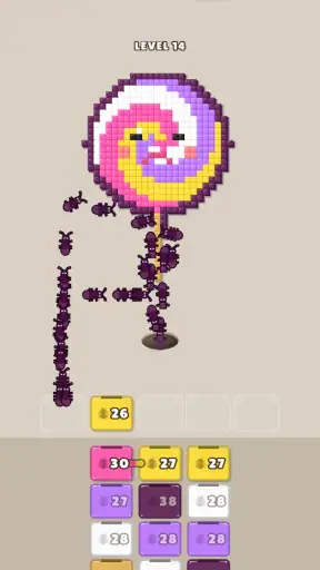 Ants Flow: Pixel Art & Rätsel screenshot 2