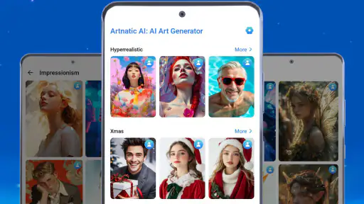 Artnatic AI: AI Art Generator screenshot 1