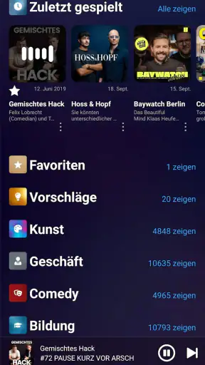 Audials Play: Radio & Podcasts screenshot 5