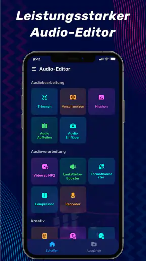 Audio Editor - Musik schneiden screenshot 1