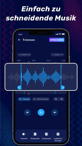 Audio Editor - Musik schneiden screenshot 2
