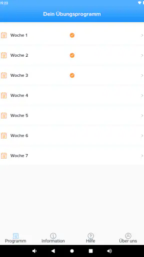 AudioFysio Rückenschmerzen App screenshot 10