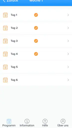 AudioFysio Rückenschmerzen App screenshot 3